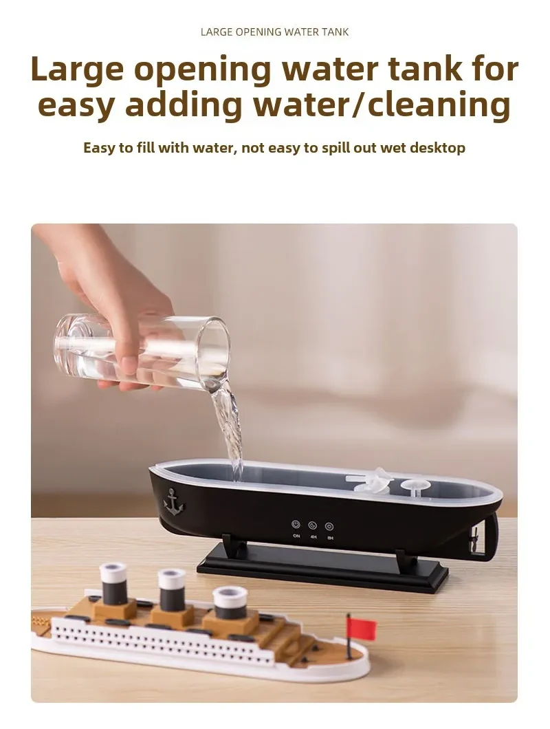 Titanic Ship Humidifier & Aroma Diffuser