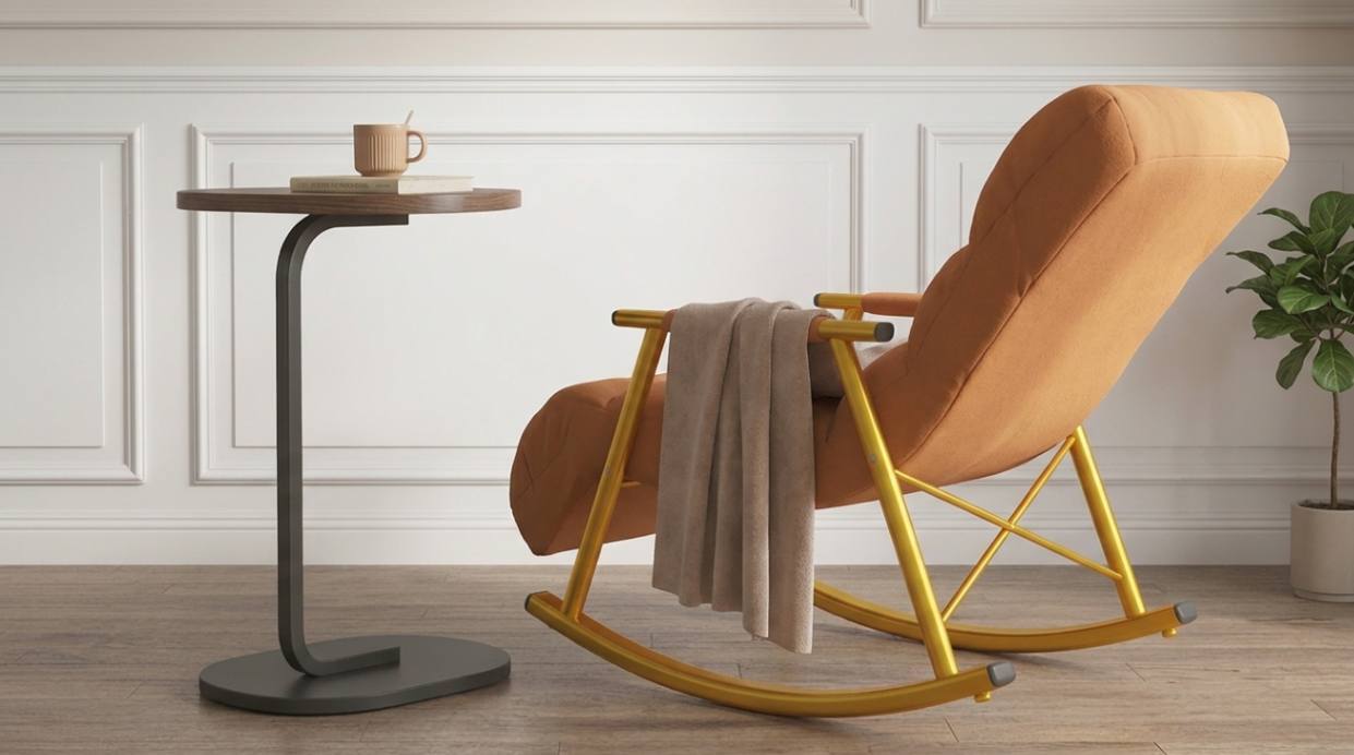 PLACEHOLDER — Add: close-up of the cushioning, tufting and armrest detail