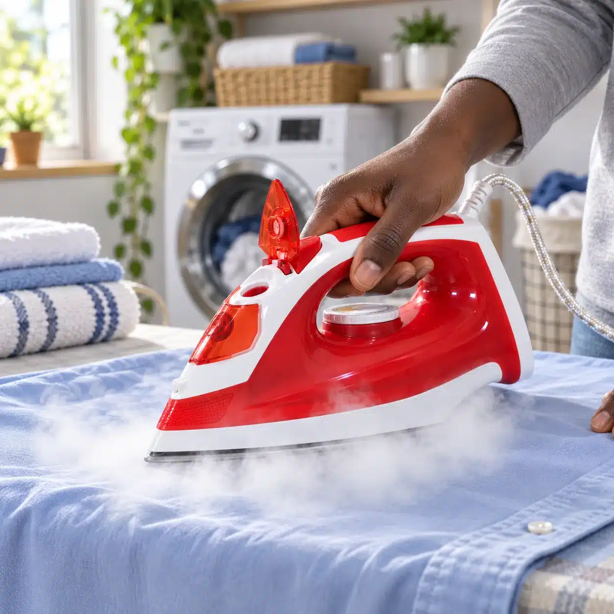 PLACEHOLDER — Add: main product photo of the Sonik Solar Steam Iron