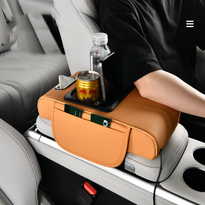PLACEHOLDER IMAGE 2 of 4. Add: photo of the armrest inside a car